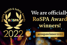 Markon wins again at RoSPA Awards 2022